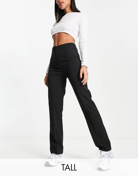 Acrius - Cropped Straight Leg Pants