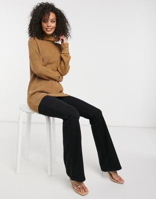 camel longline jumper
