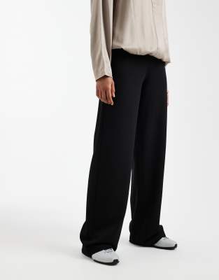 Vero Moda Tall Loose Pull On Pants In Black