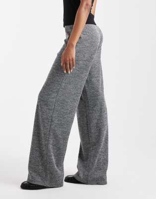 Vero Moda Tall Loose Pull On Pants In Gray