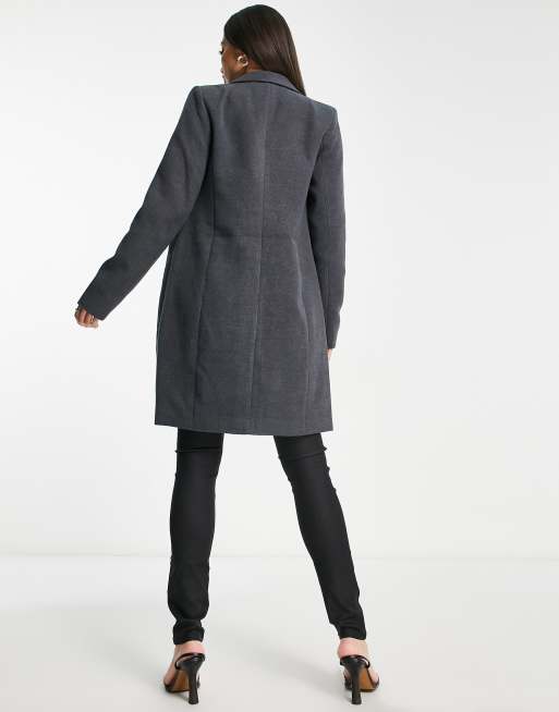 Manteau gris vero moda sale