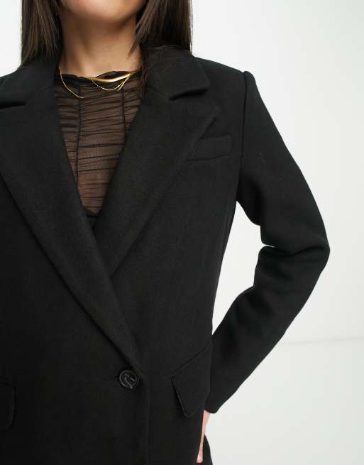 Vero Moda Tall - Manteau habillé oversize - Noir , 3 de 4