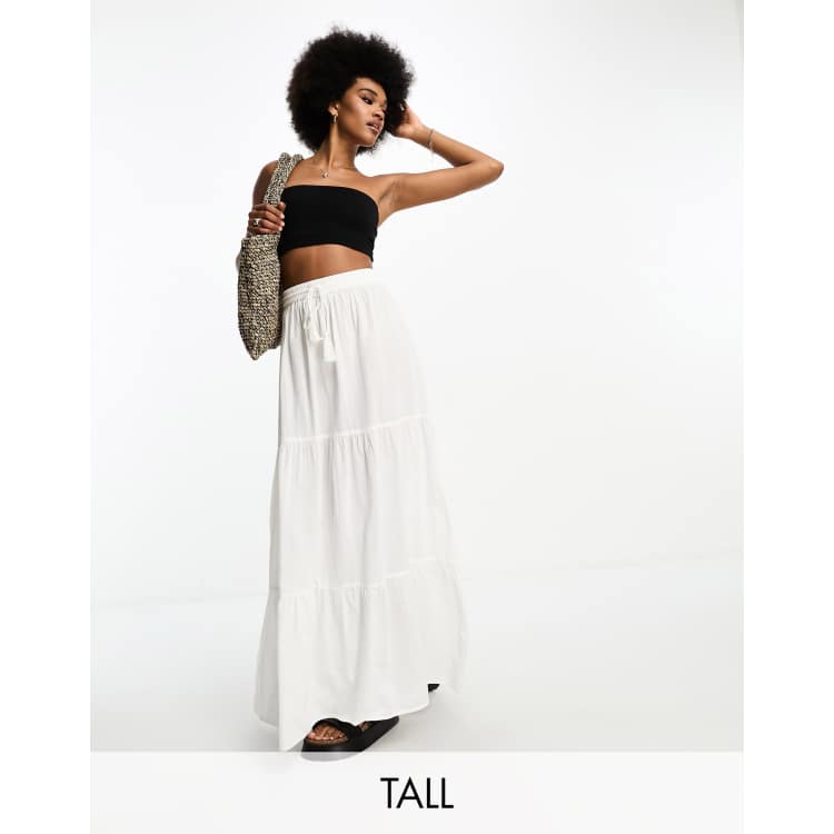 Women Bohemian Swing Skirts Ladies Summer Casual Flowy Long, 47% OFF