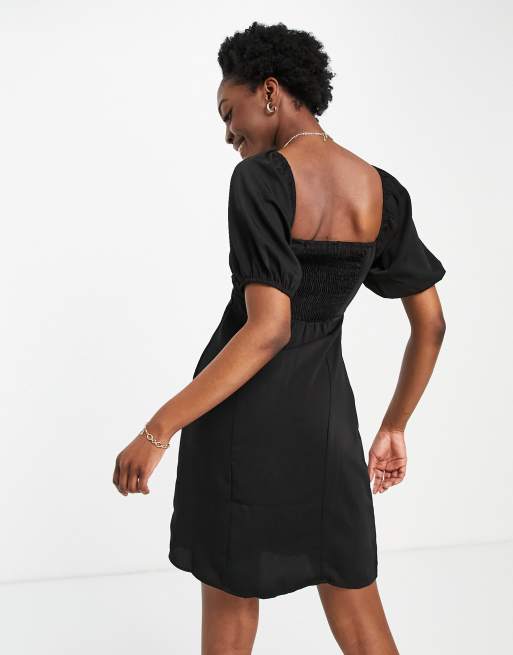 black milkmaid bodycon dress GalTyme Plus Size Women's Summer Sexy Black Knitted Mesh Bodycon Mini Dress  With Spaghetti Straps Milkmaid Dress