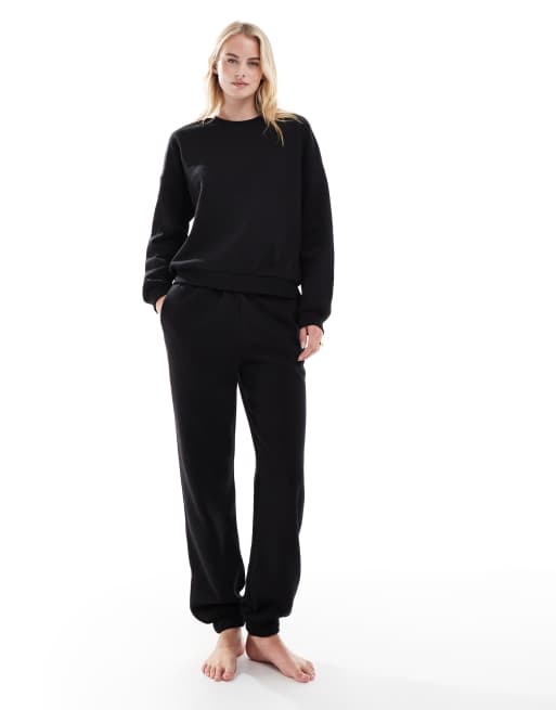 Vero Moda Tall – Oversize-Sweatshirt in Schwarz, Kombiteil , 2 von 4