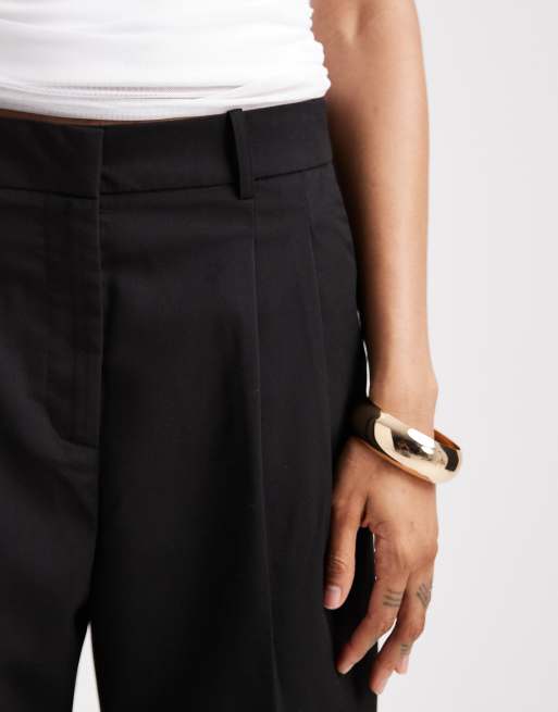 Vero Moda Tall - Pantalon ajusté coupe dad - Noir, 5 de 5