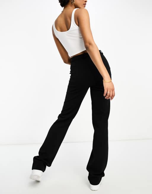 Vero Moda Tall - Pantaloni a sigaretta sartoriali neri in coordinato, 2 di 4