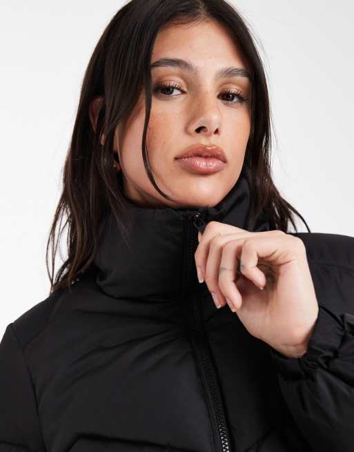 Vero Moda Tall – Pufferjacke in Schwarz, 4 von 4