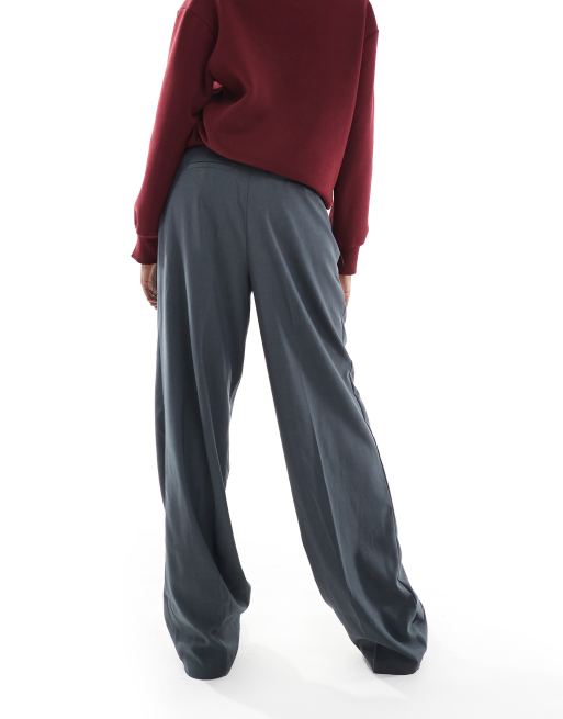 Doublet Robot wide-leg Wool Trousers | Brown | FARFETCH