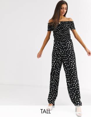 vero moda polka dot jumpsuit