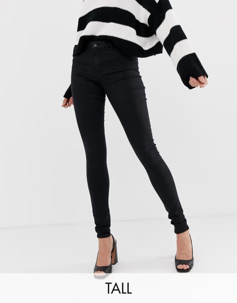 Vero Moda Tall skinny jean in black