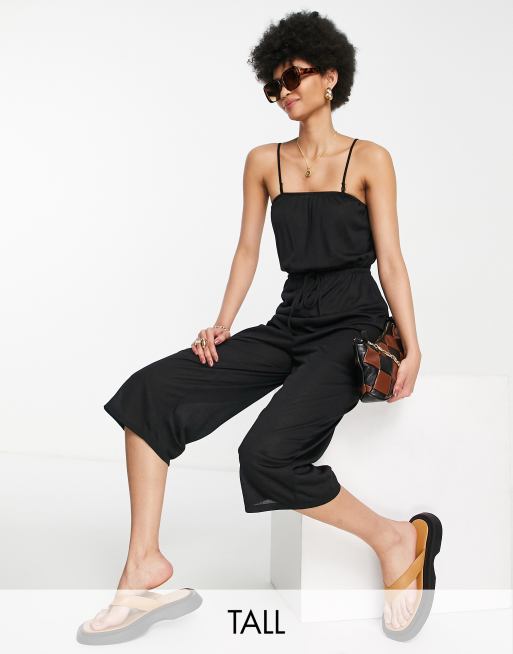 Vero Moda strappy jumpsuit in black