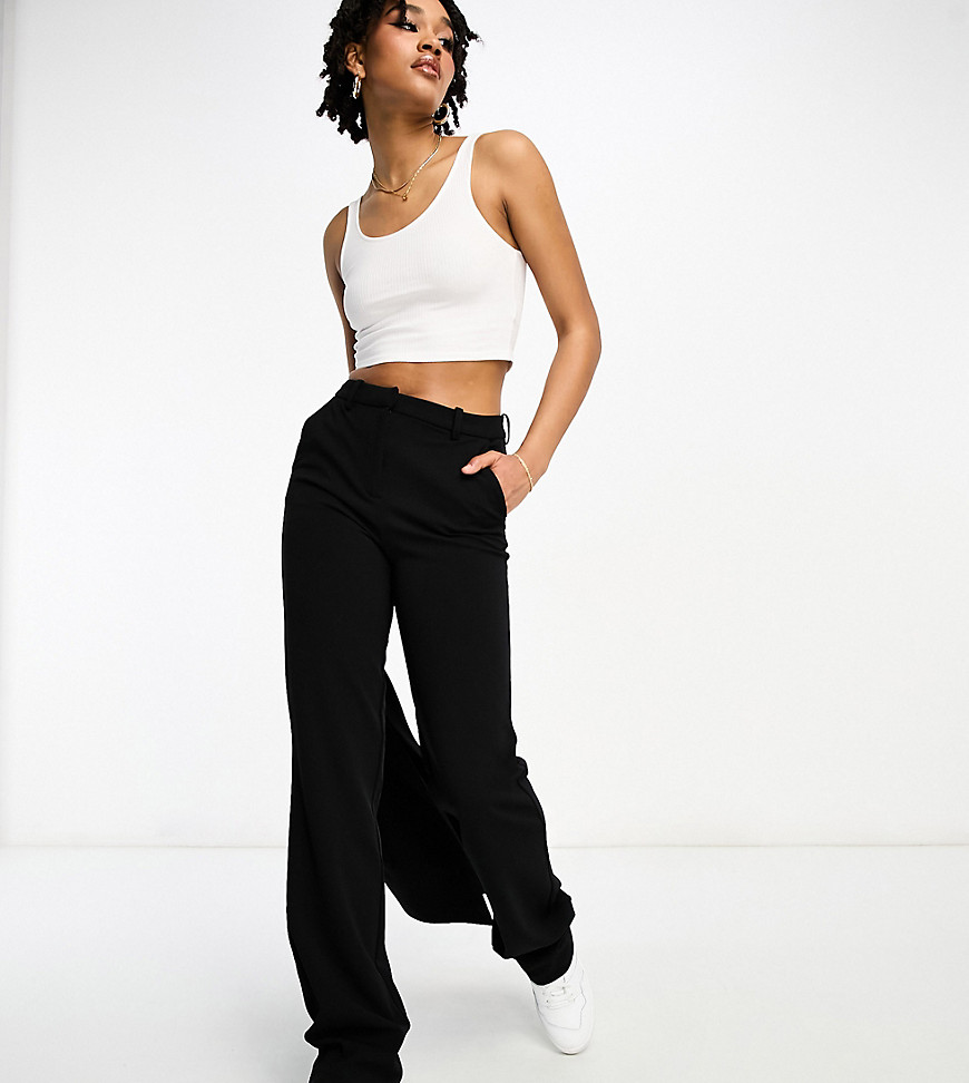 Vero Moda Tall Tailored Cigarette Pants In Black - Part Of A Set