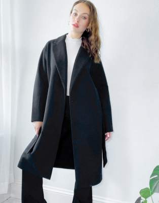 tailored wrap coat