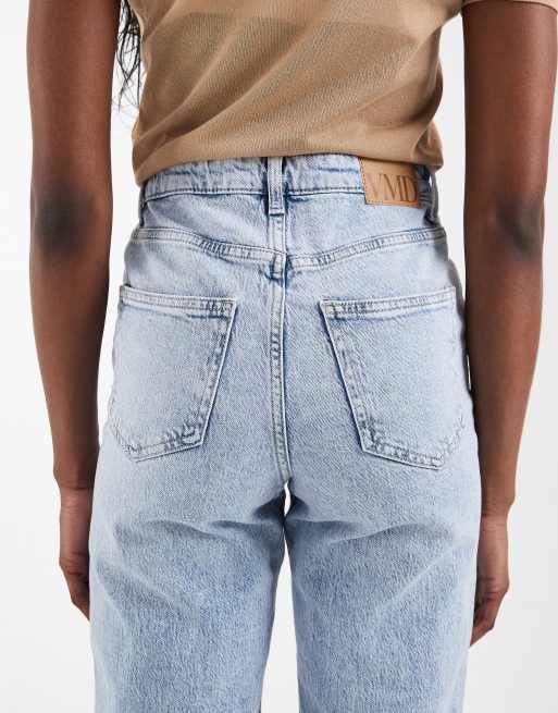 Vero Moda Tall – Tessa – Jasnoniebieskie jeansy z szerokimi nogawkami, 4 z 5