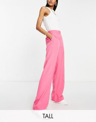 Rose Pink Silk Wide Leg Pants – ALBANA New York