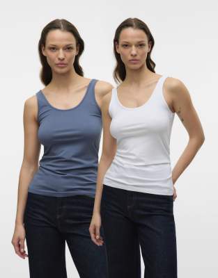 Vero Moda - Tanktop in Blau