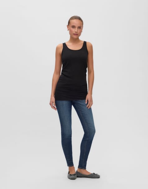Vero Moda tanktop in donkerbruin - view 1