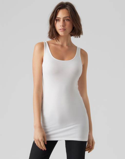 Vero Moda tanktop in marineblauw, 5 van 6