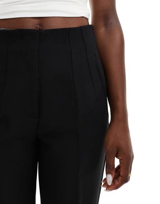 Vero Moda tapered trousers in black, 4 of 5