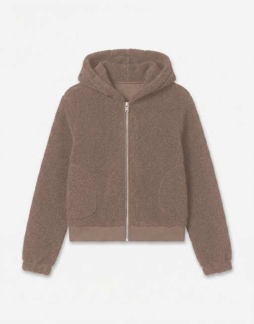 Vero Moda Teddyjacke in Fossil, 5 von 5