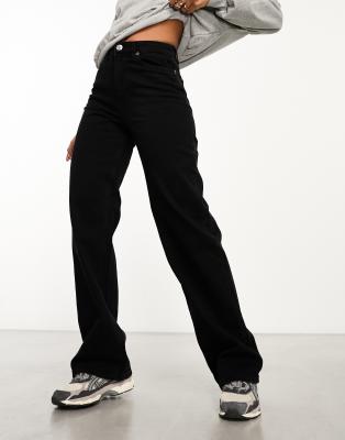 Tessa - Jean large - Noir W30