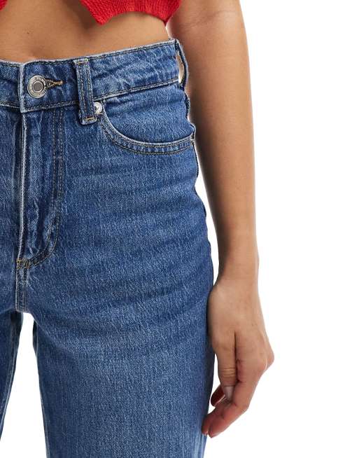 Vero Moda - Tessa - Jean mom - Bleu moyen, 5 de 5