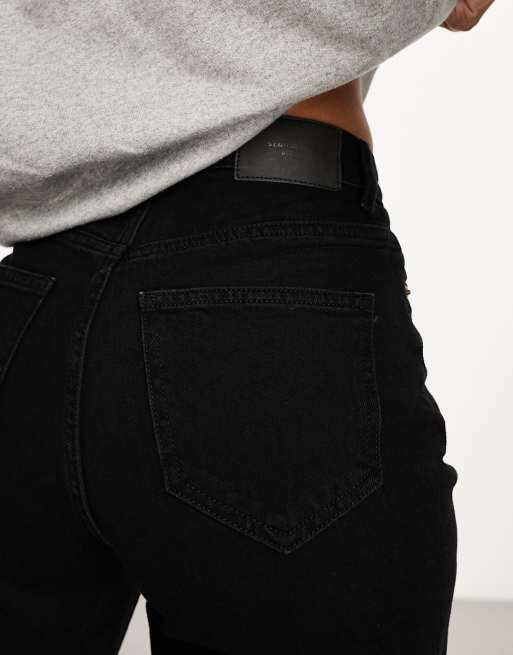 Vero Moda - Tessa - Jeans met wijde pijpen in zwart, 5 van 5