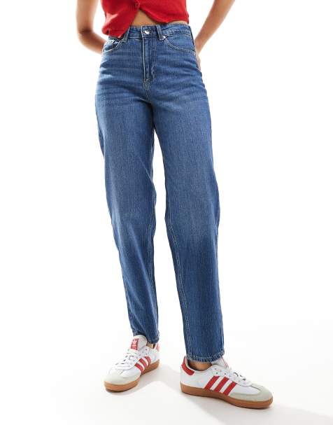 Vero Moda - Tessa - Mom jeans blu medio - view 1