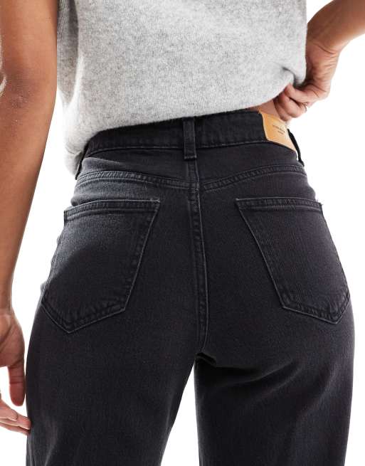 Vero Moda Tessa Mom Ra220 High Waist Jeans Black 26 Woman