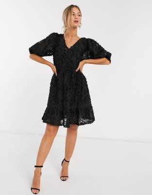 vero moda black dress
