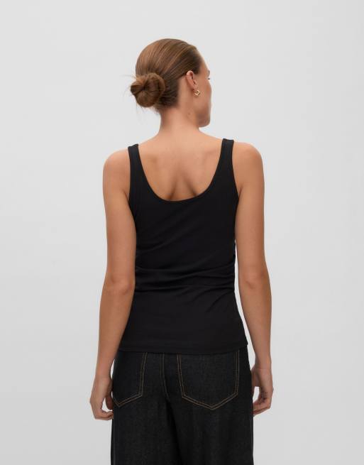 Vero Moda Top bez rękawów w kolorze chocolate torte, 2 z 6