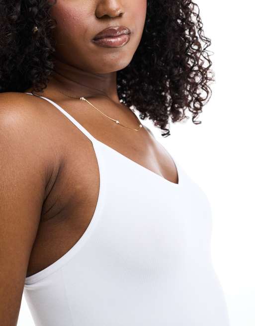 Vero Moda - Top bianco senza cuciture, 3 di 4
