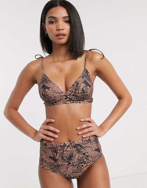 Vero Moda - Bikini con stampa pitonata , 2 di 2