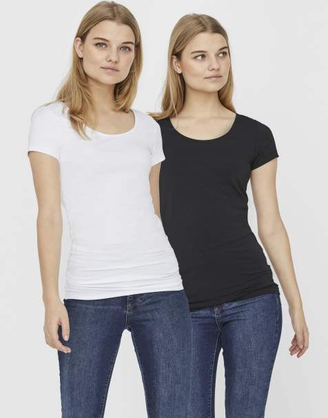 Vero Moda - Top color crema - view 1