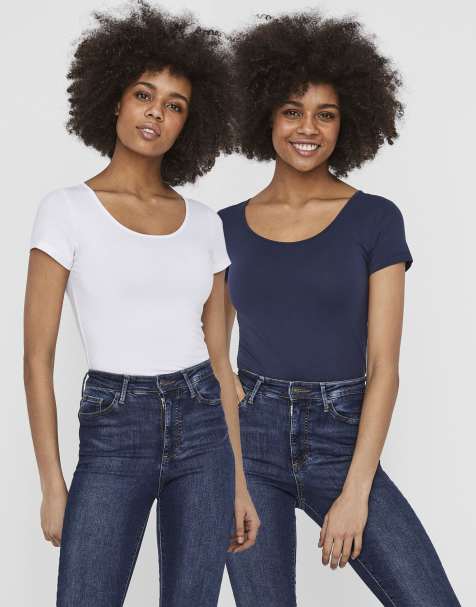 Vero Moda - Top in zwart - view 1