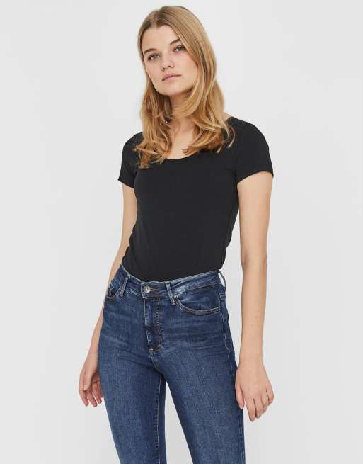Vero Moda top negro, 4 de 7