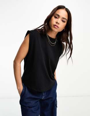 Vero Moda - Trägertop in Schwarz
