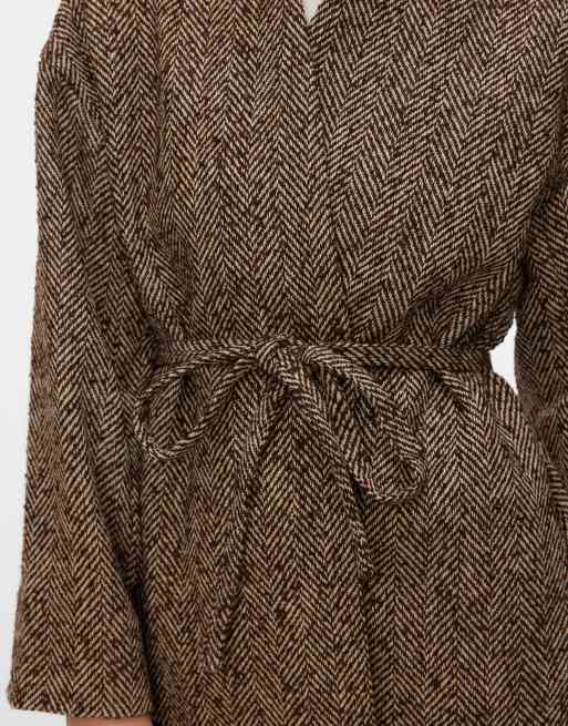 Vero Moda Transitional jacket in chocolate brown, 4 of 7