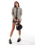 [Vero Moda] Vero Moda Troian tailored blazer in khaki green L KHAKI