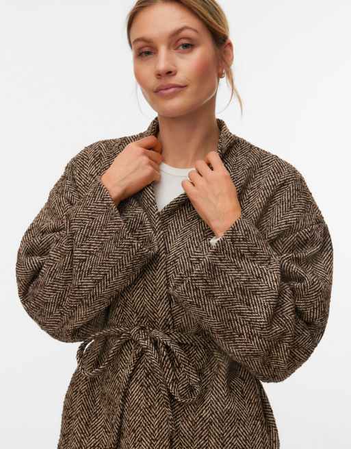 Vero Moda – Übergangsjacke in Schokobraun, 3 von 7