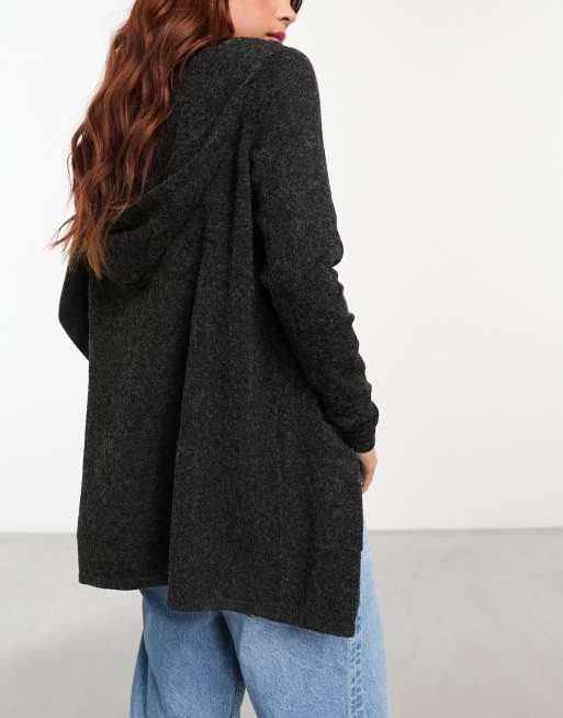 Vero Moda - Vest met capuchon in zwart , 3 van 4