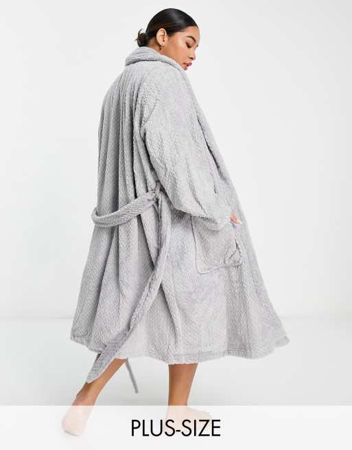 Vero Moda - Vestaglia soffice grigia