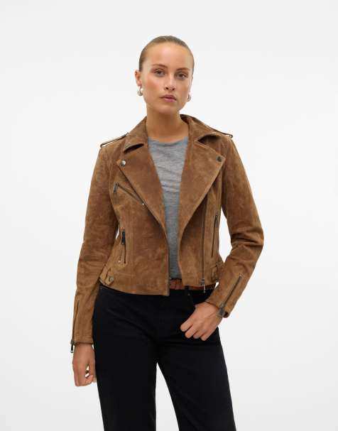 Vero Moda veste marron tabac - view 1