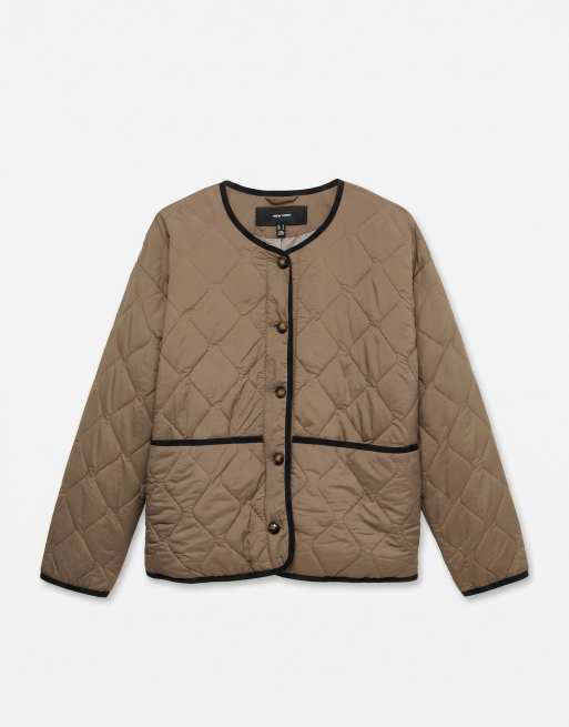 Vero Moda veste matelassée coloris chocolate chip, 5 de 5