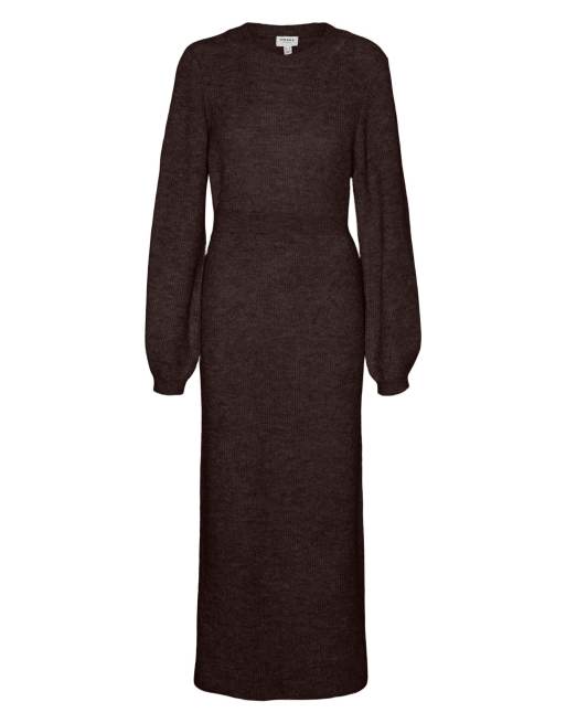 Vero Moda Vestido de punto en chocolate torte, 5 de 5