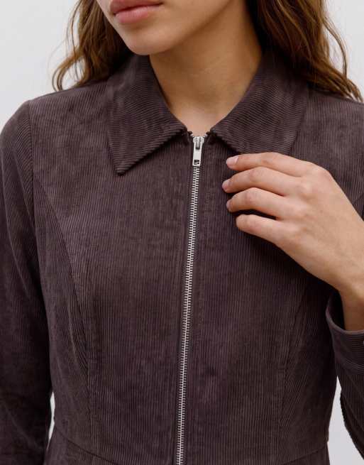 Vero Moda vestito camicia in chocolate torte, 4 di 6