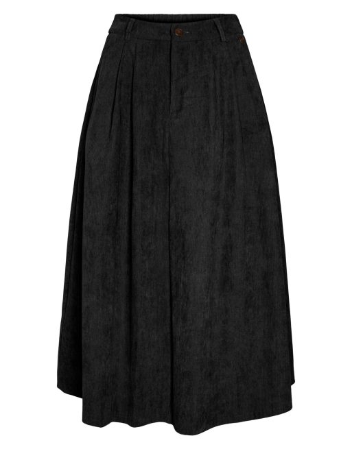 Vero Moda Vienna spódnica midi z wysokim stanem w kolorze czarnym, 6 z 6
