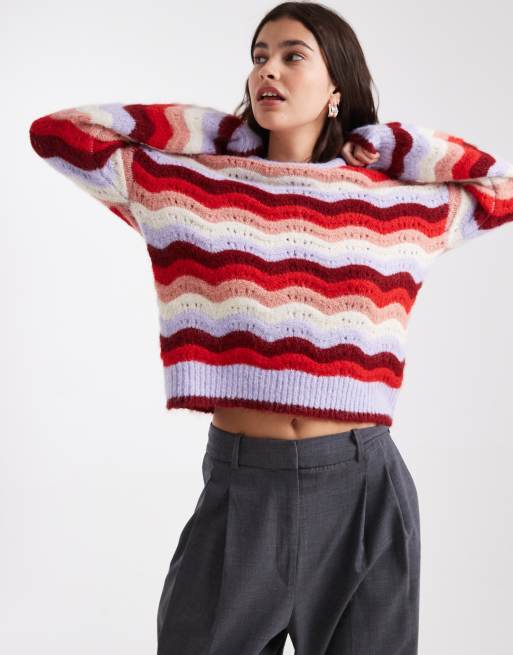 トップス MURRAL Gradation knit short sweater 2290203689.jpg?1718169696