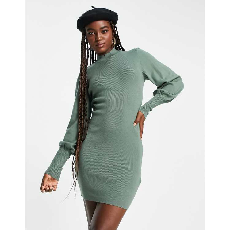 Vero Moda volume mini dress in | ASOS